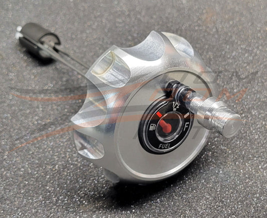 2008-2014 Honda trx400ex trx400x Billet Gas Fuel Cap With Built in Fuel Level