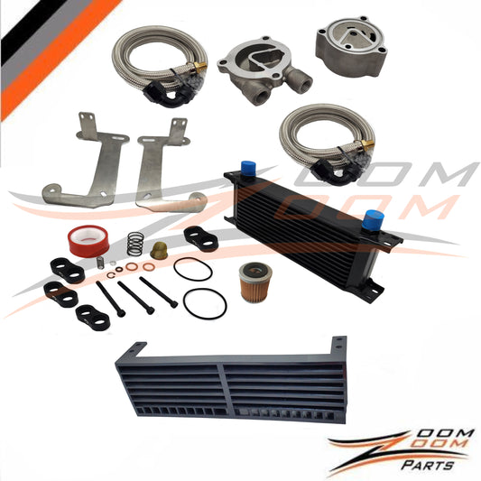 1987-2004 Yamaha Warrior 350 yfm Oil Cooler Kit Set Upgraded cooling system