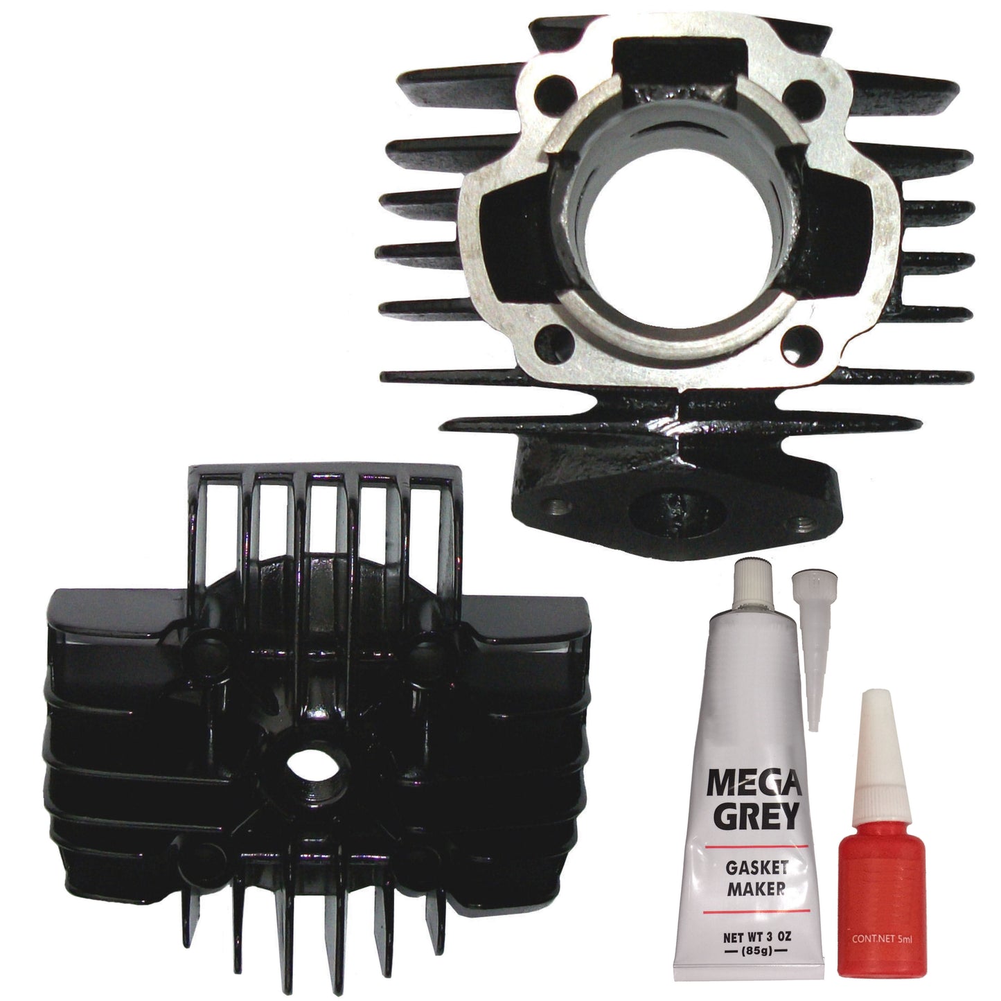 YAMAHA BW 80 BW80 Cylinder Gasket Piston Ring Head Kit Top End Set 1986-1990