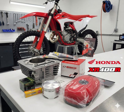 1996 - 2004 HONDA XR 400 XR400 XR400R Dirt Pit Bike Cylinder Block Piston Top End Kit