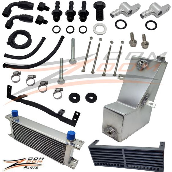 Upgraded Oil Cooler & Tank For 1999-2014 Honda trx400ex / trx400x