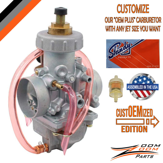 custOEMized CARBURETOR FOR 1988 - 2006 YAMAHA BLASTER 200 YFS200 2 STROKE ATV QUAD