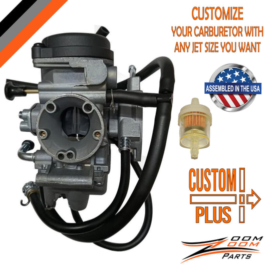 CUSTOM PLUS CARBURETOR CARB FOR 2008 - 2013 YAMAHA RAPTOR 250 YFM250 SPORT ATV QUAD