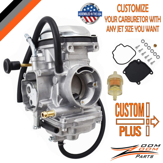 CUSTOM PLUS CARBURETOR FOR YAMAHA WOLVERINE 350 YFM 350 YFM350 ATV QUAD 1996-2005