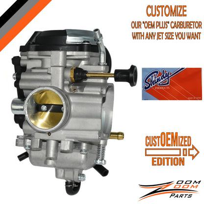 custOEMized CARBURETOR CARB FOR 1999 - 2004 YAMAHA BEAR TRACKER 250 YFM250 UTILITY ATV QUAD