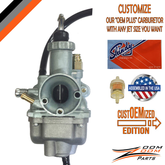 custOEMized CARBURETOR CARB FOR 1986 1987 1988 YAMAHA MOTO-4 225 MOTO4 225 UTILITY ATV QUAD