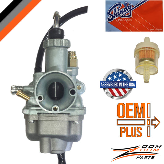OEM + PLUS CARBURETOR FOR 2004 - 2013 YAMAHA GRIZZLY 125 YFM125 KIDS YOUTH UTILITY ATV QUAD