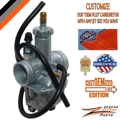 custOEMized CARBURETOR CARB FOR 1988 - 1998 KAWASAKI BAYOU 220 KLF 220 UTILITY ATV QUAD