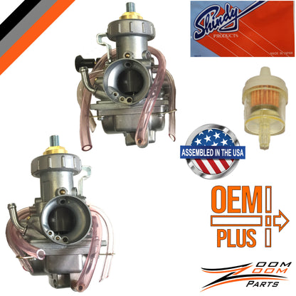 OEM + PLUS CARBURETOR CARB FOR 1987 - 2006 YAMAHA BANSHEE 350 YFZ350 2 STROKE SPORTS ATV QUAD