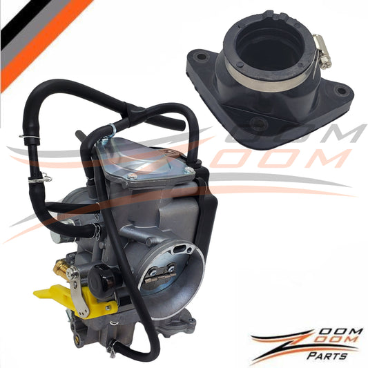 Carburetor & Intake Manifold For 1999 - 2014 Honda trx400ex / trx400x sportrax