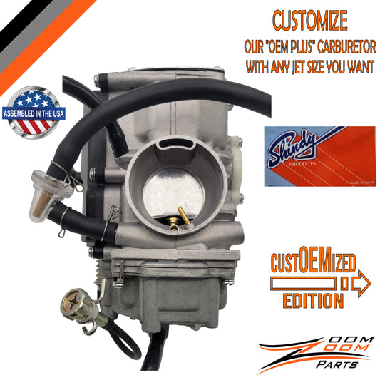 custOEMized CARBURETOR FOR 1988 1989 YAMAHA TERRAPRO YFP 350 ATV