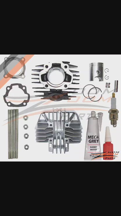 YAMAHA PW 80 PW80 Cylinder Gasket Piston Ring Kit Set Top End 1983-2006 Bike