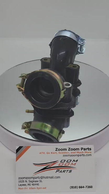 NEW 26mm HOWHIT GY6 150cc 150 CARBURETOR & INTAKE MANIFOLD SCOOTER GO KART