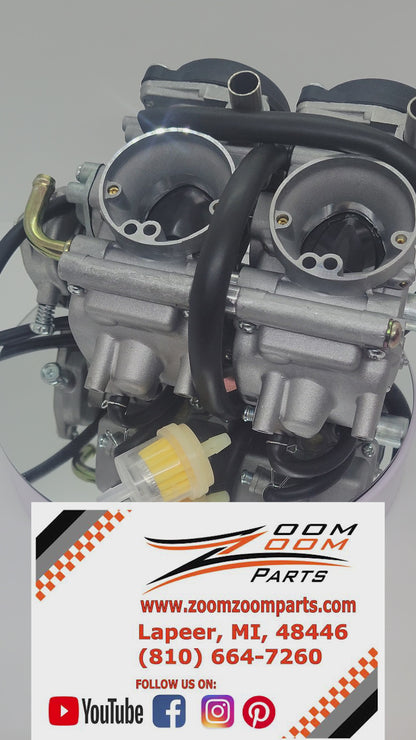 custOEMized CARBURETOR CARB FOR 2001 - 2005 YAMAHA RAPTOR 660 YFM660 ATV QUAD