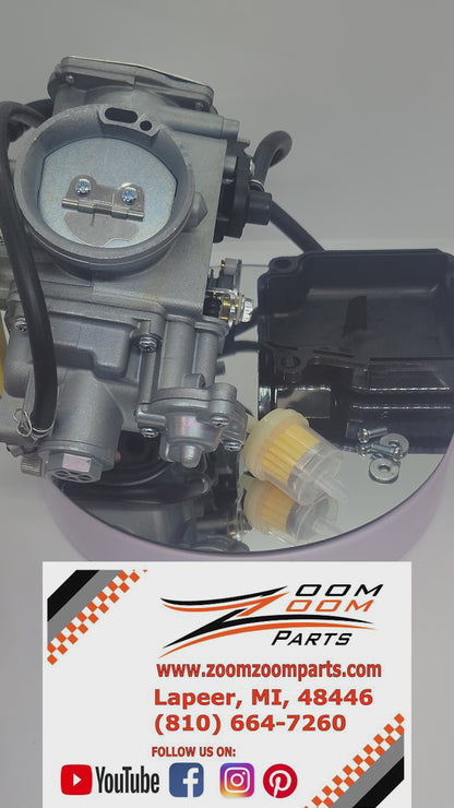 custOEMized CARBURETOR CARB FOR 2008 - 2014 HONDA TRX 400X TRX400 SPORTRAX ATV QUAD