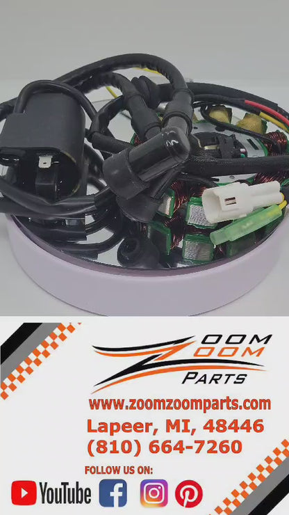 STATOR REGULATOR RECTIFIER & IGNITION COIL Fits YAMAHA BANSHEE 350 YFZ350 95-06 FREE FEDEX 2 DAY SHIPPING