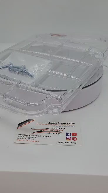 Clear Air Box Lid Cover Fits 1987-2004 Yamaha Warrior 350 YFM 350 MADE IN U.S.A FREE FEDEX 2 DAY SHIPPING
