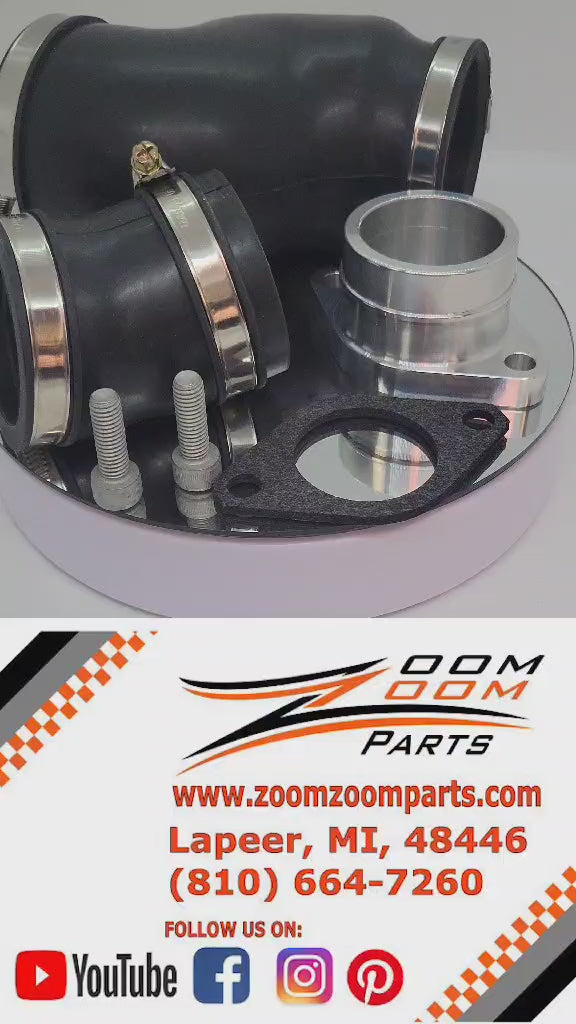 真空管　ＪＲＣ　F220 9343 FCR Carburetor Intake conversion Kit For 1987-2004 Yamaha Warrior