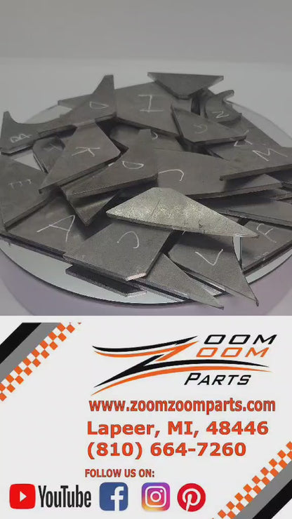 UPGRADED FULL FRAME GUSSET SET FOR 1987-2006 YAMAHA BANSHEE 350