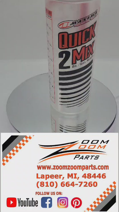 Maxima Racing Oils 10920 Quick-2-Mix Oil/Gas Ratio Mixing Bottle - 20 oz. Capacity