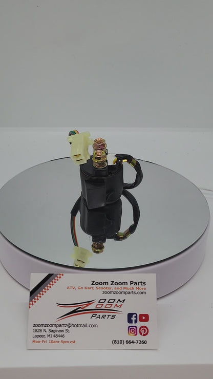 1987 - 2004 Yamaha Warrior 350 Starter Motor & Solenoid Relay YFM YFM350 350X