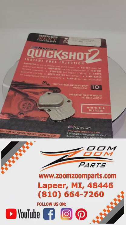 BOYESEN QUICKSHOT 2 APC ACCELERATOR PUMP