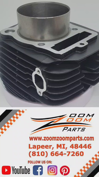 BUILD A BLOCK - Build your own BIG BORE block setup for 1987-2004 Yamaha warrior 350 / 2005-2013 Raptor 350 JE PISTON KIT 85mm 366cc