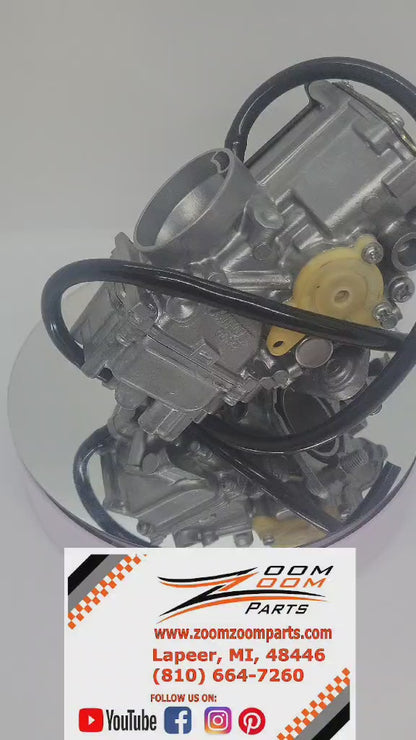 Rebuilt OEM MIKUNI Single Cable Style Carburetor for 1987-2004 Yamaha Warrior 350 D