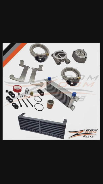 1987-2004 Yamaha Warrior 350 yfm Oil Cooler Kit Set Upgraded cooling system