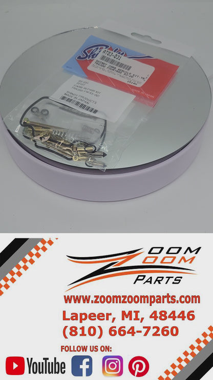 SHINDY CARBURETOR REBUILD KIT 03-031 1993 - 2000 HONDA TRX 300FW TRX300 FOURTRAX 2x4 4x4 UTILITY ATV QUAD