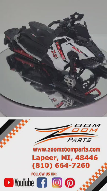 1:12 SCALE DIE-CAST POLARIS SWITCHBACK PROX SNOWMOBILE