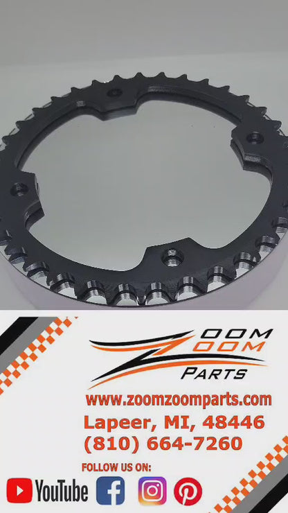 ROCKET SPROCKET REAR STEEL SPROCKET FOR 1988-2006 YAMAHA BLASTER 200