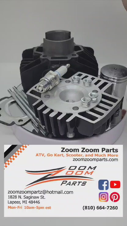 Yamaha PW 50 Big Bore Kit Top End Set 60cc Piston Cylinder Carburetor 1981-2009