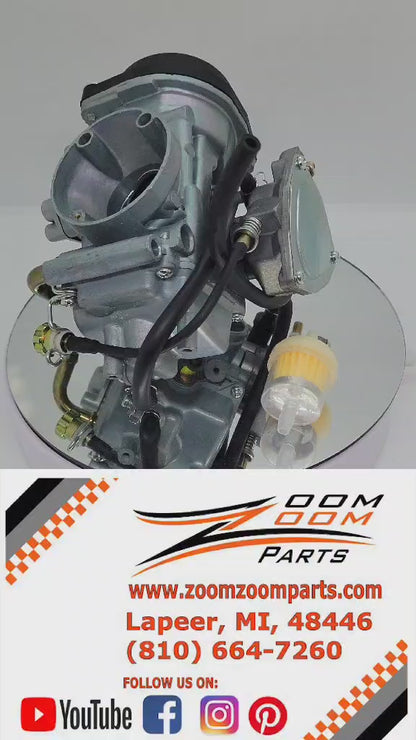 CUSTOM PLUS & JETTING Carburetor For 2004-2013 Yamaha Raptor 350 YFM350