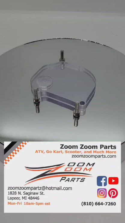 1999-2014 HONDA TRX400EX / TRX400X CLEAR LEXAN THROTTLE COVER - MADE IN U.S.A