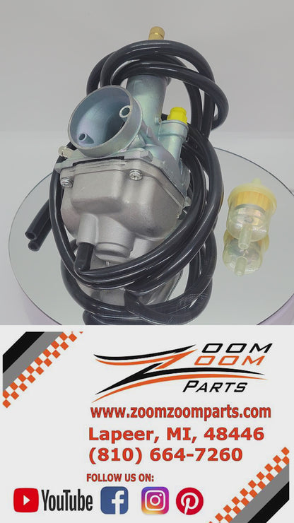 custOEMized CARBURETOR CARB FOR 1988 - 1998 KAWASAKI BAYOU 220 KLF 220 UTILITY ATV QUAD