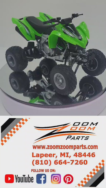 1:12 SCALE DIE-CAST 2012 KAWASAKI KFX450R ATV