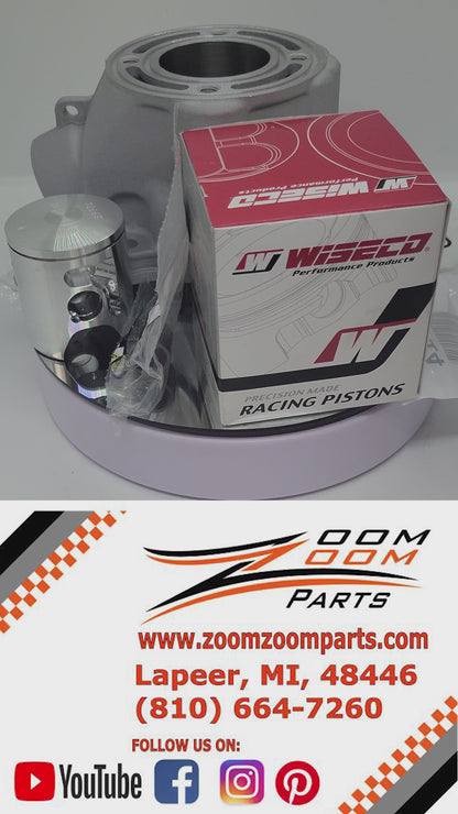 2002 - 2014 YAMAHA YZ85 YZ 85 PISTON NIKASIL CYLINDER TOP END REBUILD KIT KIDS 2 STROKE DIRT PIT BIKE