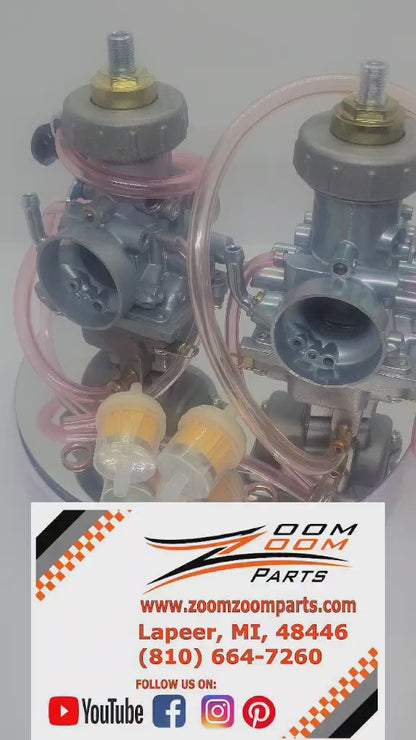 CUSTOM PLUS CARBURETOR FOR 1987 - 2006 YAMAHA BANSHEE 350 YFZ 350 2 STROKE ATV QUAD