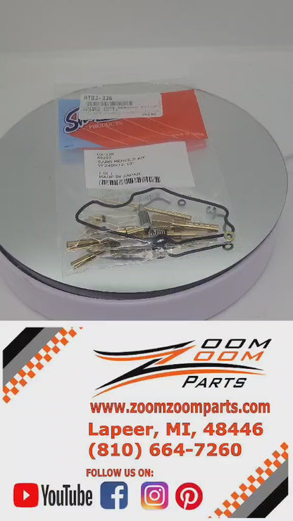 Shindy Carburetor Rebuild Kit 03-336 2012-2013 Yamaha YFZ450