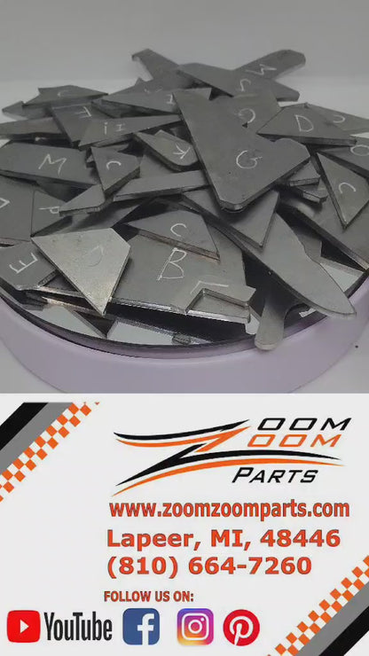 FRAME GUSSET KIT FOR HONDA TRX450R UPGRADED VERSION XC/MX