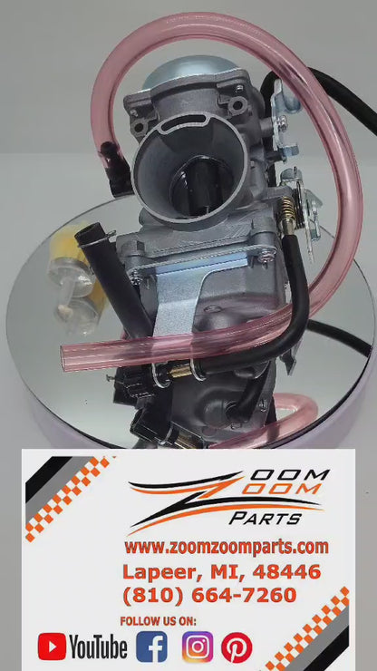 KAWASAKI KLF 300 KLF300 Carburetor 1986 - 1995 1996 - 2005 BAYOU Carby Carb ATV FREE FEDEX 2 DAY SHIPPING