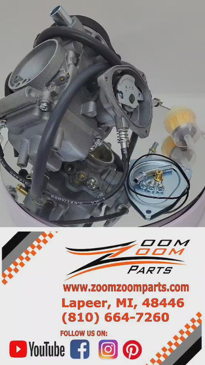 CUSTOM PLUS Yamaha Bruin 250 Carburetor YFM 250 2005 2006 Carb Carby