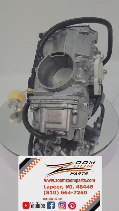 Rebuilt OEM MIKUNI Single Cable Style Carburetor for 1987-2004 Yamaha Warrior 350 B
