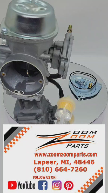 CUSTOM PLUS CARBURETOR FOR 2002 - 2008 YAMAHA GRIZZLY 660 YFM 660 4x4 4WD ATV