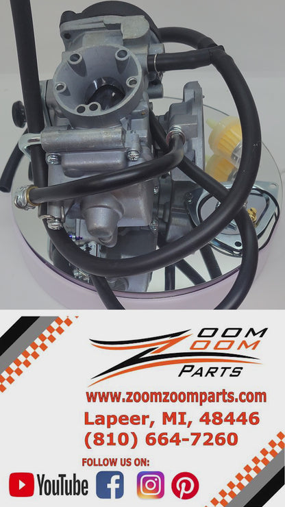 CUSTOM PLUS CARBURETOR CARB FOR 2008 - 2013 YAMAHA RAPTOR 250 YFM250 SPORT ATV QUAD