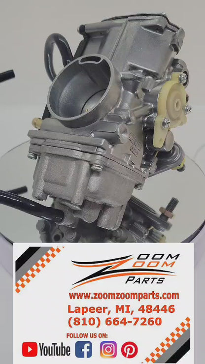 Rebuilt OEM MIKUNI Single Cable Style Carburetor for 1987-2004 Yamaha Warrior 350 A