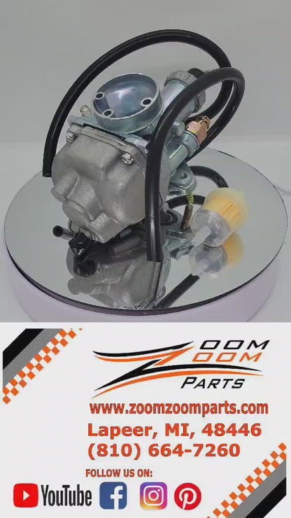 OEM + PLUS CARBURETOR FOR 2004 - 2013 YAMAHA GRIZZLY 125 YFM125 KIDS YOUTH UTILITY ATV QUAD