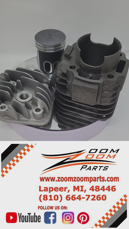 2003 2004 2005 2006 POLARIS PREDATOR 90 2 STROKE PISTON CYLINDER KIT SET KIDS ATV QUAD