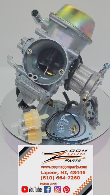 1998-2001 Yamaha Grizzly 600 Carburetor and Fuel Gas Petcock Valve Fuel Filter